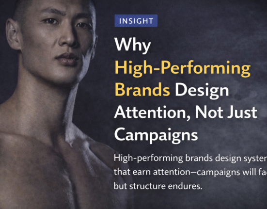 High-performing brands design attention through structure and strategic distribution rather than short-term marketing campaigns